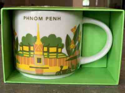 Phnom Penh Cambodia Starbucks Mug YAH (You Are Here) - New In Box - Sold on eBay Jul, 7th 2019 for $19.99