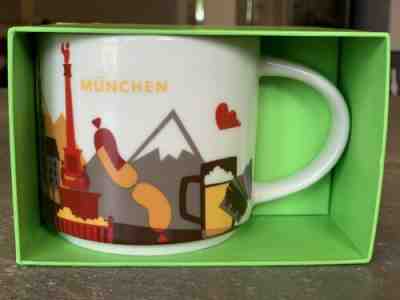 Munich / München Germany Starbucks Mug YAH (You Are Here) - New In Box - Sold on eBay Jul, 7th 2019 for $32.00