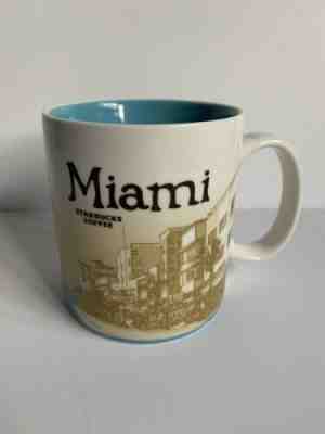 Starbucks Coffee Mug Miami Florida Global Icon City Collector Series 16oz  - Sold on eBay Jul, 7th 2019 for $19.99