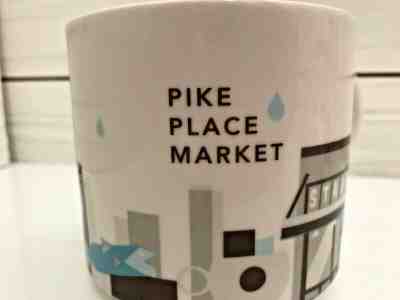 2015 Starbucks Coffee Mug Cup Pike Place Market You are Here 14 oz   - Sold on eBay Jul, 7th 2019 for $17.99