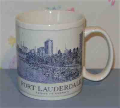 Starbucks Fort Lauderdale Venice of America Architectural Series 2008 Mug Cup  - Sold on eBay Jul, 7th 2019 for $17.48