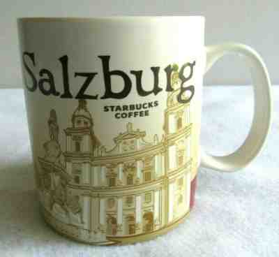 Starbucks Salzburg Austria Global Icon City Collector Series 16 oz Mug 2015 EUC - Sold on eBay Jul, 7th 2019 for $74.75