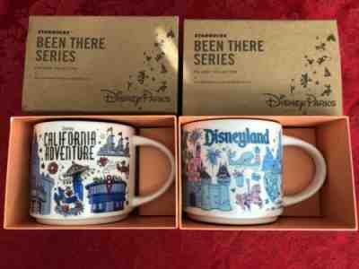 STARBUCKS DISNEYLAND CALIFORNIA ADVENTURE MUGS BEEN THERE SERIES NEW - Sold on eBay Jul, 7th 2019 for $65.00