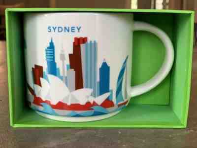 Sydney Australia Starbucks Mug YAH (You Are Here) - New In Box - Sold on eBay Jul, 7th 2019 for $29.99