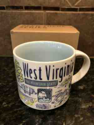 Starbucks "Been There Series" Coffee Cup Mug - West Virginia WV - Sold on eBay Jul, 7th 2019 for $32.99