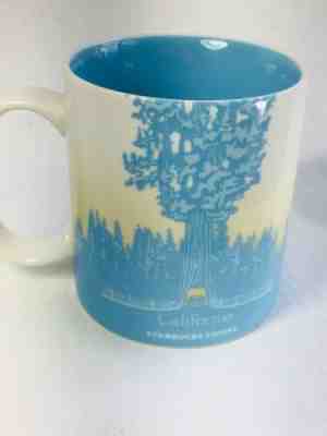 STARBUCKS 2012 "California" Surfer Palms Redwood Coffee Mug Cup 16 oz Collector - Sold on eBay Jul, 7th 2019 for $24.99
