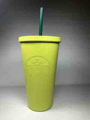 Rare 2016 Starbucks Lime Green Stainless Steel Cup Tumbler Mug16 oz - NEW  - Sold on eBay Jul, 7th 2019 for $25.00