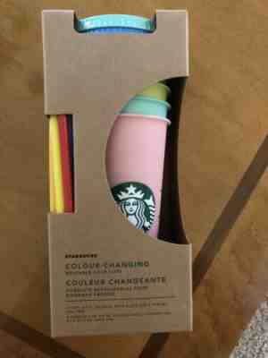 Starbucks Color Changing Reusable Cold Cups SET OF 5 *HTF* - Sold on eBay Jul, 7th 2019 for $72.00