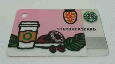 Starbucks Card JAPAN MINI Pink 2010 First Donuts PIN Used - Sold on eBay Jul, 7th 2019 for $16.50