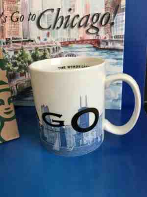 2002 Starbucks CHICAGO Skyline Series 1 -  16 OZ  Coffee Mug THE WINDY CITY - Sold on eBay Jul, 7th 2019 for $18.00