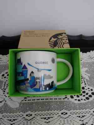 Starbucks You Are Here Collection Quebec Tea Coffee Mug Cup NIB Original Sku