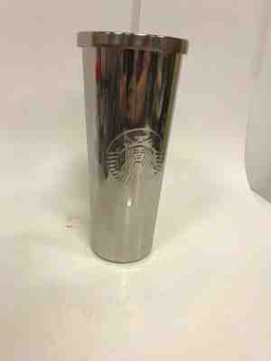 *Starbucks* 2017Steel Silver Cold Venti Cup *Mirrored* Limited Rare FreeShipping - Sold on eBay Jul, 7th 2019 for $25.00