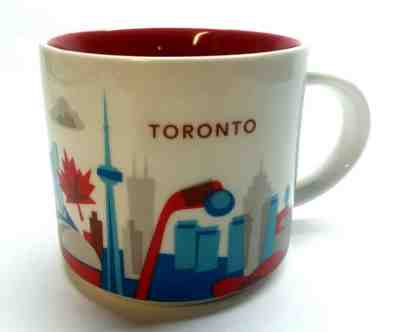 STARBUCKS "Toronto" CANADA You Are Here Collection 14oz Mug! FREE SHIPPING! - Sold on eBay Jul, 7th 2019 for $19.99