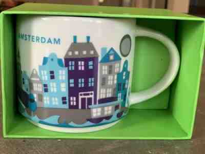 Amsterdam Starbucks Mug YAH (You Are Here) - New In Box - Sold on eBay Jul, 7th 2019 for $29.99