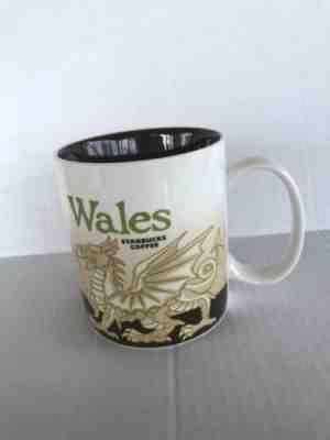 STARBUCKS Wales Icon Mug 16 oz ceramic 2010 Collectors Series Coffee Mug - Sold on eBay Jul, 7th 2019 for $33.99