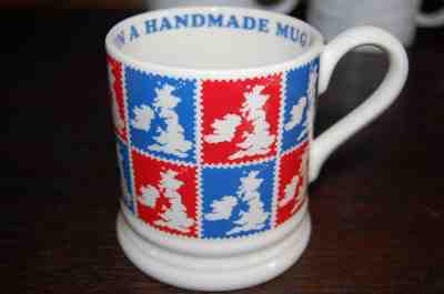 NEW Emma Bridgewater for Starbucks Red Blue LONDON Handmade Mug - Sold on eBay Jul, 7th 2019 for $22.00