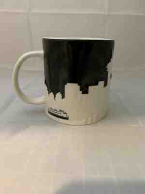 STARBUCKS Seattle CITY RELIEF Architecture COLLECTOR Series Mug 2012 Black/White - Sold on eBay Jul, 7th 2019 for $17.99