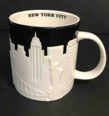 Starbucks Collector Series Mug New York City Raised Relief 18oz 2012 - Sold on eBay Jul, 7th 2019 for $19.99