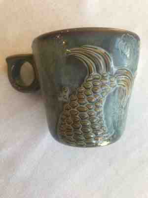 Starbucks 2014 Anniversary Collection Siren Mermaid Tail Coffee Mug Cup  - Sold on eBay Jul, 7th 2019 for $25.00