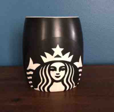 Starbucks Coffee Cup Black & White Ceramic Etched Mermaid Siren Logo Mug 2011 - Sold on eBay Jul, 7th 2019 for $31.50