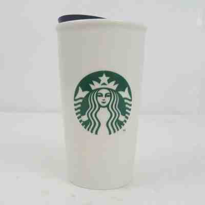 Starbucks Hawaii Double Wall Travel Green & White Tumbler W/Lid  - Sold on eBay Jul, 7th 2019 for $27.00