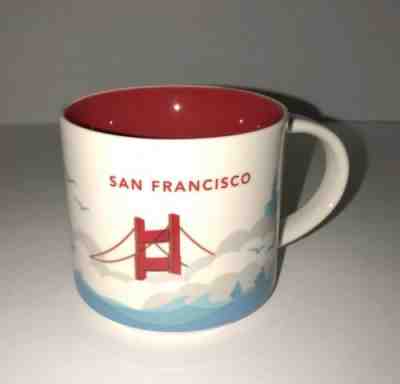 Starbucks You Are Here Collection 2015 Coffee Tea Mug Cup San Francisco 14oz - Sold on eBay Jul, 7th 2019 for $17.99
