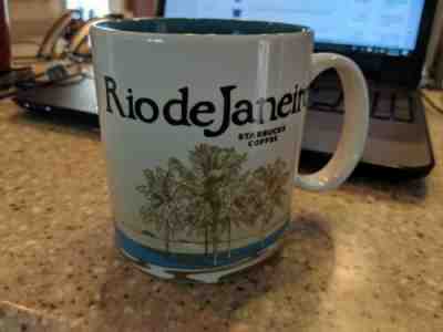 Original Starbucks City Mug 16 oz Rio de Janeiro Series 2017 Brasil Discontinued - Sold on eBay Jul, 7th 2019 for $22.51