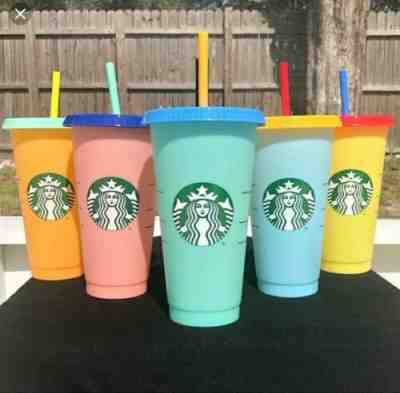 Starbucks Color Changing Cups 2018 SOLD OUT EVERYWHERE Complete set brand new. - Sold on eBay Jul, 7th 2019 for $69.00