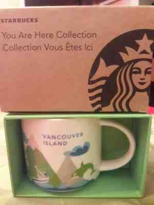 Starbucks 2014 VANCOUVER ISLAND You Are Here 14oz Mug DISCONTINUED - NEW IN BOX - Sold on eBay Jul, 7th 2019 for $25.00