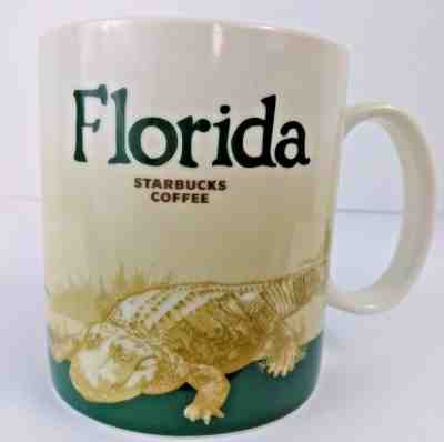 Starbucks 2011 Florida Coffee Mug, 16 oz cup with Alligator Collector s item - Sold on eBay Jul, 6th 2019 for $18.95