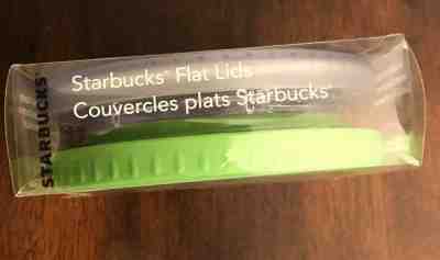 Starbucks Reusable Any size Flat Lids Pack of 2 Green & Clear - Sold on eBay Jul, 6th 2019 for $19.95