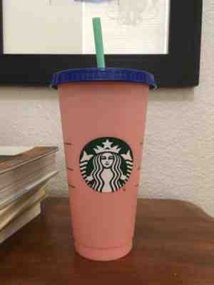 SINGLE Starbucks Rose Color Changing Cup - Sold on eBay Jul, 6th 2019 for $20.00