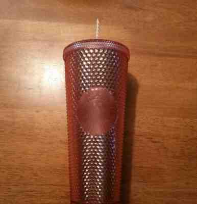 Starbucks 2019 Rose Gold Radiant Sparkling Jeweled Iridescent Venti 24oz Tumbler - Sold on eBay Jul, 6th 2019 for $20.50