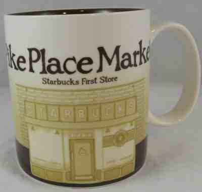 Starbucks Pike Place Market Collector Series 2010 16oz Icon Mug Coffee Cup - Sold on eBay Jul, 6th 2019 for $15.00
