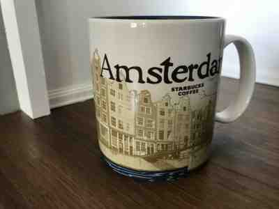 Amsterdam Starbucks Global Icon City Mug NWT 2015 16 oz - Sold on eBay Jul, 6th 2019 for $25.00
