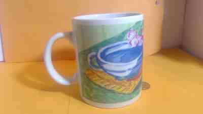 1995 STARBUCKS MUG DESIGNED by JACKAL NYC 16oz COFFEE NEW UNUSED NOS CUP - Sold on eBay Jul, 6th 2019 for $16.95