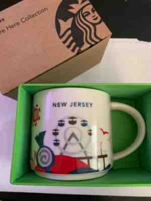 Starbucks New Jersey Ceramic Mug You Are Here Collection 14 Fl Oz - Sold on eBay Jul, 6th 2019 for $15.60