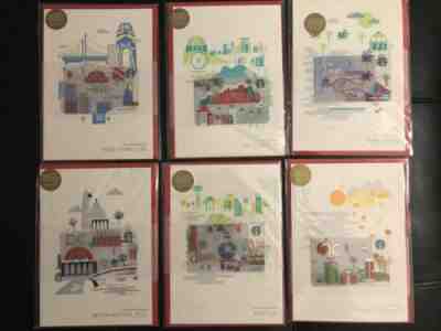 6 X Starbucks Card LOT LA Seattle OC DC San Diego,NY! 2016 Ltd Edition! - Sold on eBay Jul, 6th 2019 for $27.99