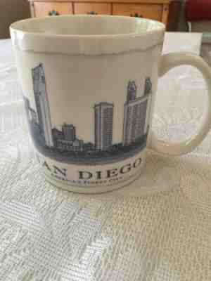 Starbucks Architecture Series Mug - 2008 SAN DIEGO America's Finest City - 18 oz - Sold on eBay Jul, 6th 2019 for $18.00