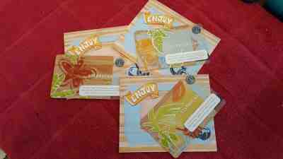 2006 Starbucks Summer TRIO Gift Cards (3) - WITH Matching FRAMES -- All MINT  - Sold on eBay Jul, 6th 2019 for $18.66
