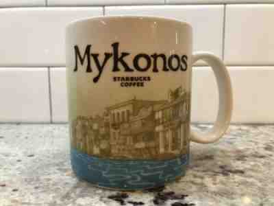 Starbucks Mykonos Greece Global Icon 16 oz Collector Coffee Mug Cup NEW w/ SKU - Sold on eBay Jul, 6th 2019 for $49.99