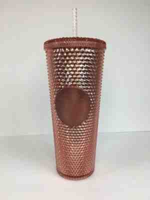 Starbucks Venti Tumbler Summer 2019 IRIDESCENT JEWELED 24oz Rose Gold Pink New - Sold on eBay Jul, 6th 2019 for $40.00