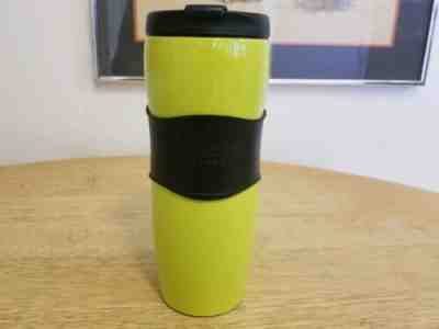 Starbucks 2008 Stainless Steel Fluorescent Yellow 12 oz. Tumbler, HTF  - Sold on eBay Jul, 6th 2019 for $21.95