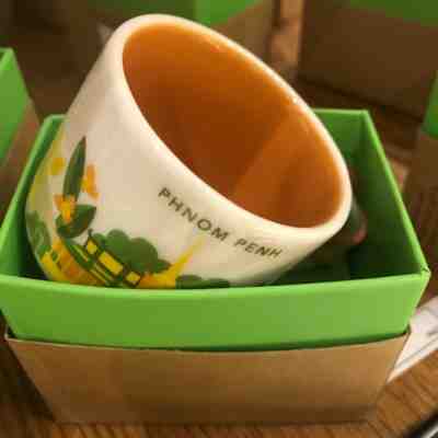 Starbucks cambodia - 3oz Phnom phen demi mug with box - Sold on eBay Jul, 6th 2019 for $18.00