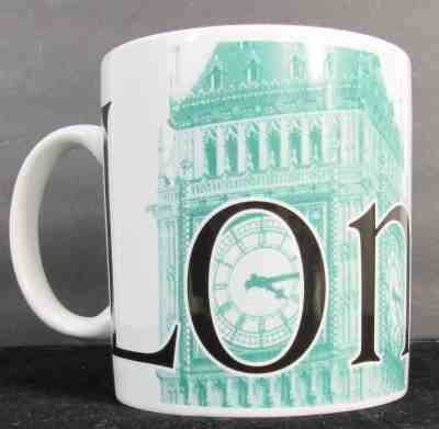 1999 Starbucks London 20 oz City Mug Collectors Series Coffee Cup -F4 - Sold on eBay Jul, 6th 2019 for $26.99