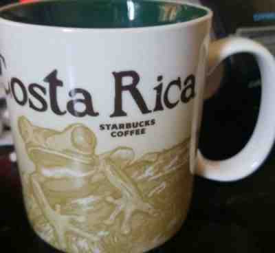 Starbucks Coffee Mug Costa Rica Global Icon Series 2014 - Sold on eBay Jul, 5th 2019 for $44.99