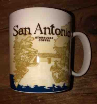 STARBUCKS COFFEE MUG - SAN ANTONIO  2011 GLOBAL ICON SERIES  EXCELLENT - Sold on eBay Jul, 5th 2019 for $29.99