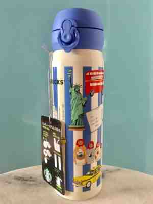 NEW Starbucks Handy Stainless Bottle World Icons 17oz - Sold on eBay Jul, 5th 2019 for $59.00