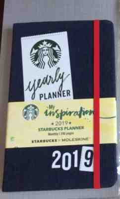 NEW 2019 Starbucks Moleskine Diary Planner Thailand Blue Denim Jean -No Card - Sold on eBay Jul, 5th 2019 for $37.99