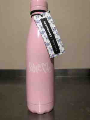 SWELL Special Edition Curtis Kulig PINK LOVE ME 17oz Water Bottle STARBUCKS NWOT - Sold on eBay Jul, 5th 2019 for $17.95